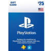 PlayStation Store 25 USD Gift Card (United States) - Digital Key