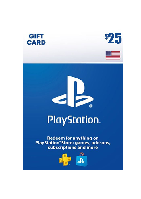 PlayStation Store 25 USD Gift Card (United States) - Digital Key